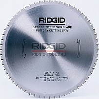 Твердосплавный диск cухопильной дисковой пилы RIDGID 590 L.