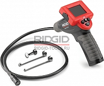 Видеокамера для видеодиагностики RIDGID micro CA-25 с приспособлениями.