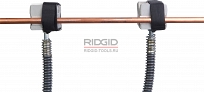 Заморозка медной трубы аппаратом для заморозки труб RIDGID SF-2300 SuperFreeze.